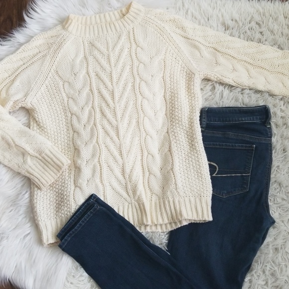 Bik Bok Sweaters - Chunky Cable Knit Sweater